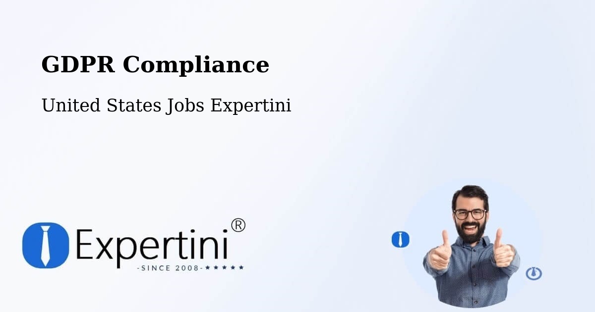 GDPR Compliance - United States Jobs Expertini